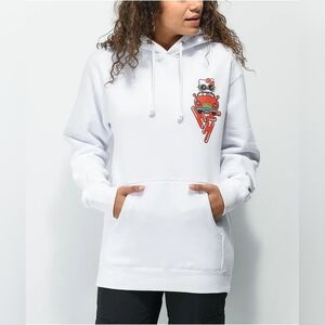 🚗 Hypland x Hello Kitty Hoodie | Car Break White | Size [L]